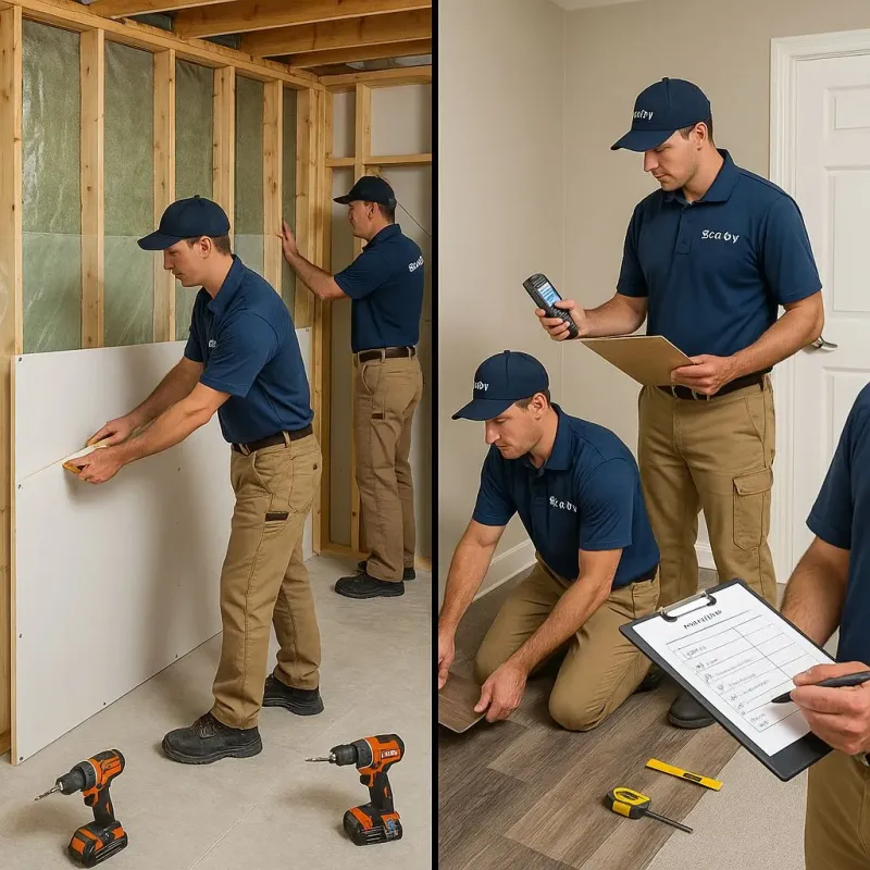 Repairs and Reconstruction process in Glenview, IL